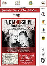 Manifestazione “Falcone e Borsellino” – Gallipoli, 14/03/2023