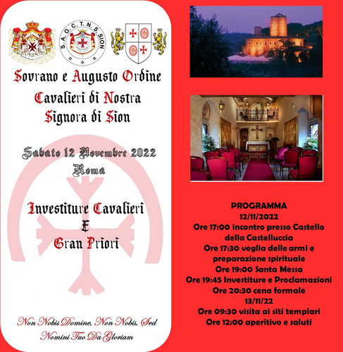 Investiture e Proclamazioni